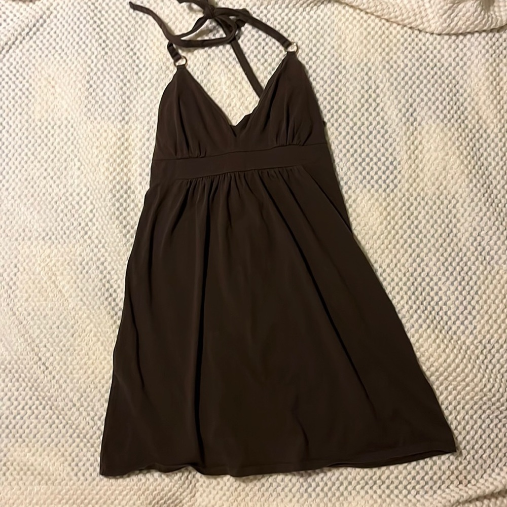 Moda International-Victoria's secret swim cover up/halter dress